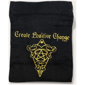 Dāvanu maisiņš ar uzrakstu Create positive change