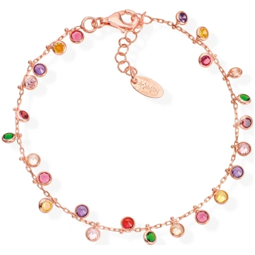 Bracciale Amen Donna Rainbow Brmrm3