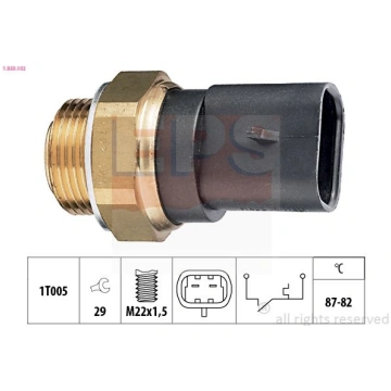 Termoslēdzis, Radiatora ventilators EPS 1.850.102