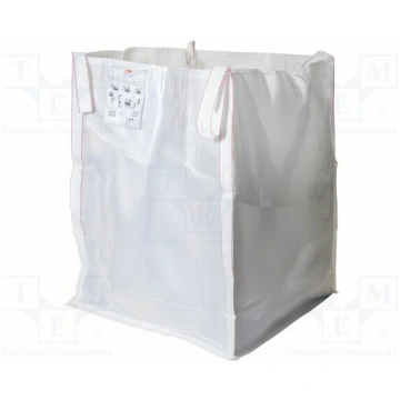 Rubble bags; BIG BAG,with a funnel; 900x900x1300mm