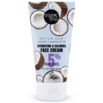 Nomierinošs sejas krēms pēc saules Organic Shop Su